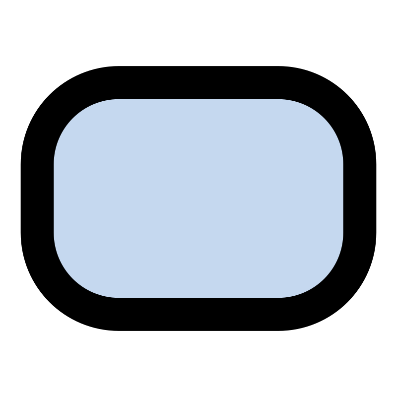 primary tool rounded rectangle