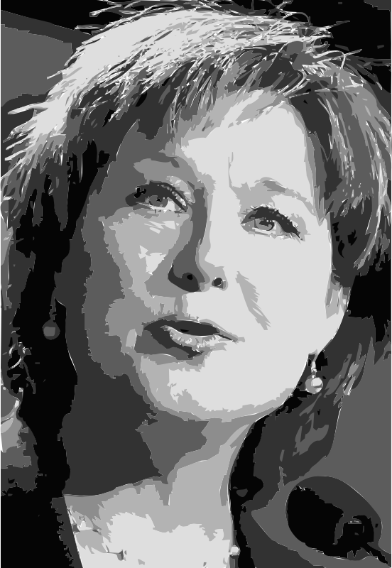 Christy Clark Vectorized