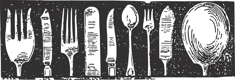 Grunge Silverware