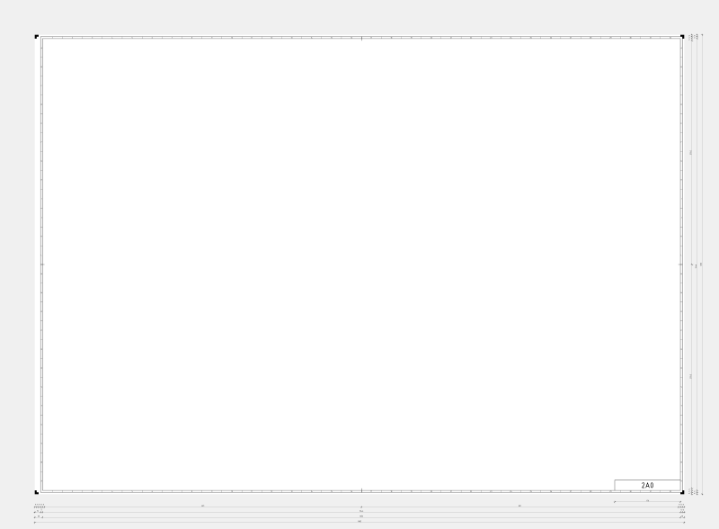 DIN 2A0 technical drawing format