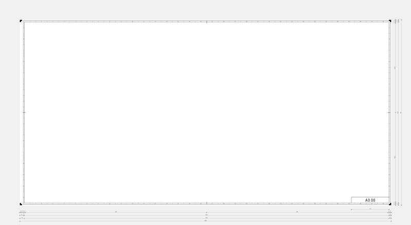 DIN A0.00 technical drawing format