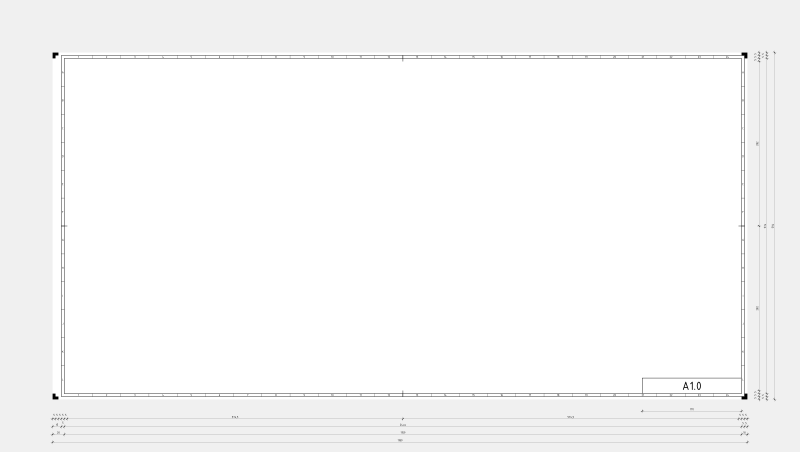 DIN A1.0 technical drawing format