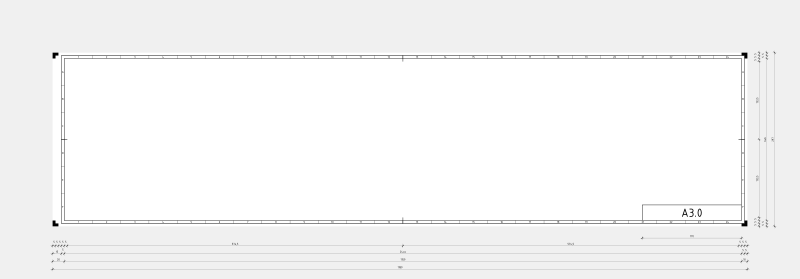 DIN A3.0 technical drawing format