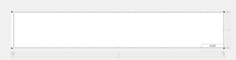 DIN A3.00 technical drawing format