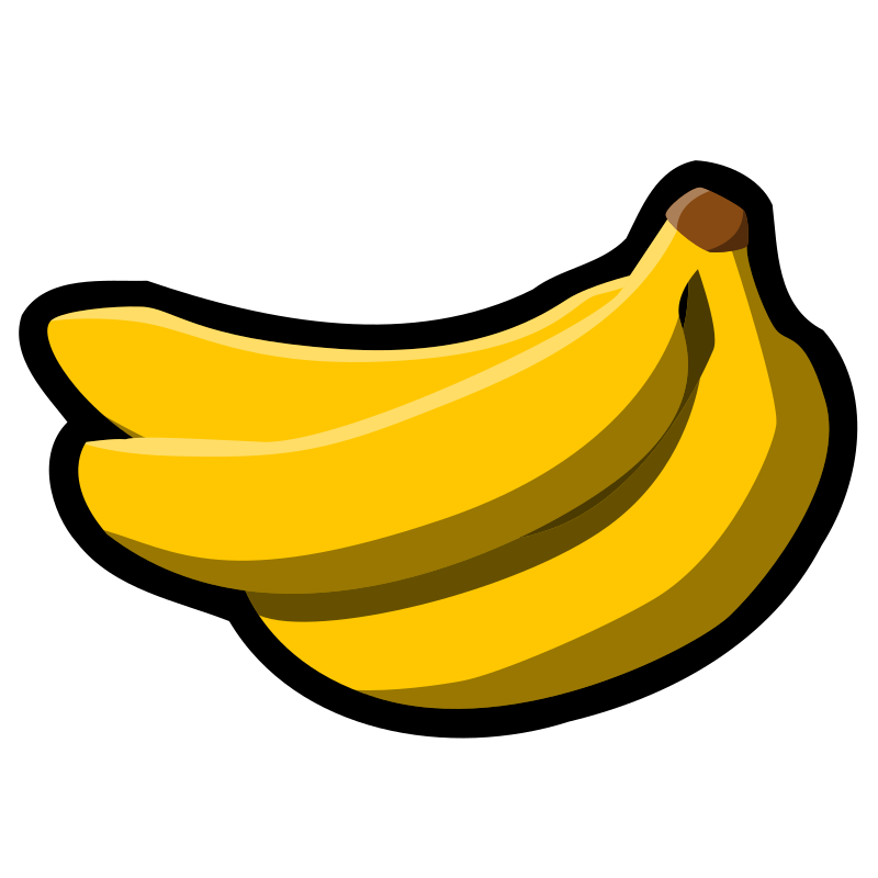 Ícones de banana em SVG, PNG, AI para baixar.