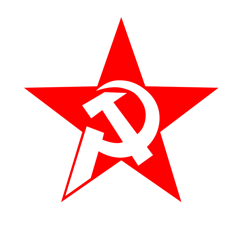 Hammer and Sickle in Star