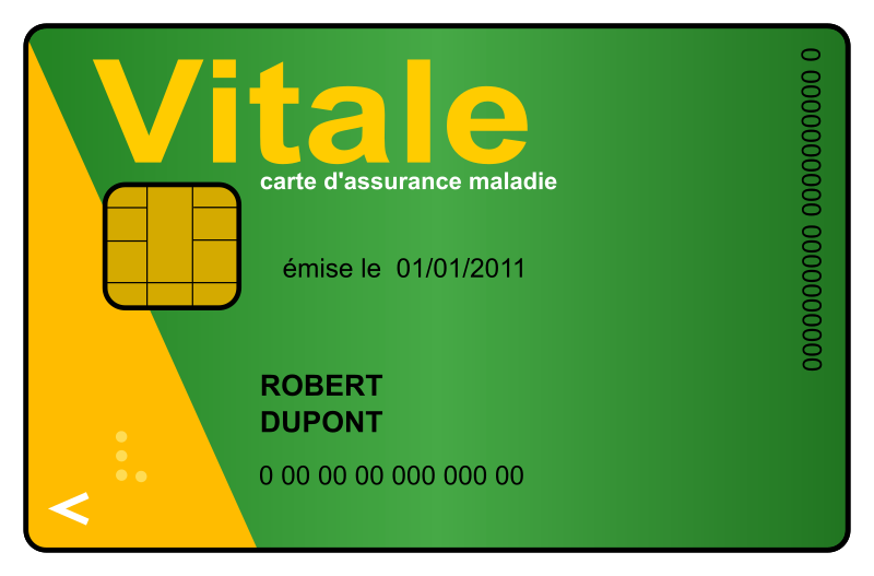 Carte vitale Openclipart