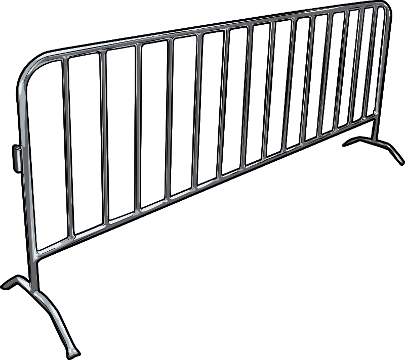 Metal Arena Guardrail