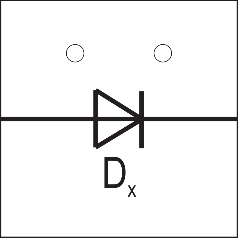 Plug-In Diode Dx