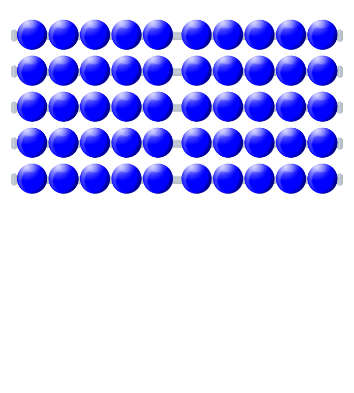 Beads quantitative picture 50