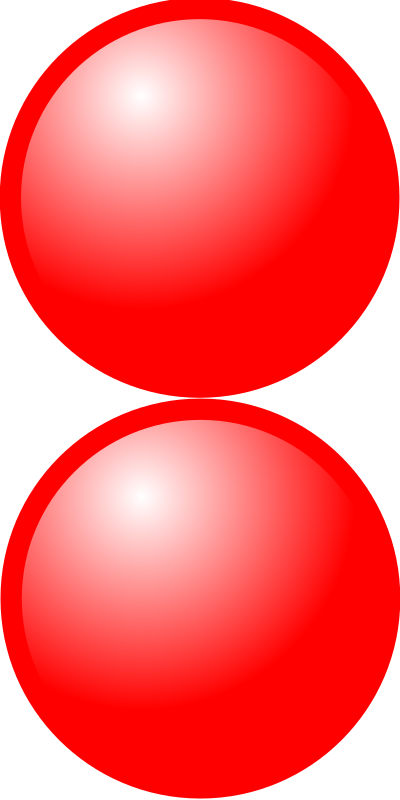 Beads quantitative picture for multiplication 2x1