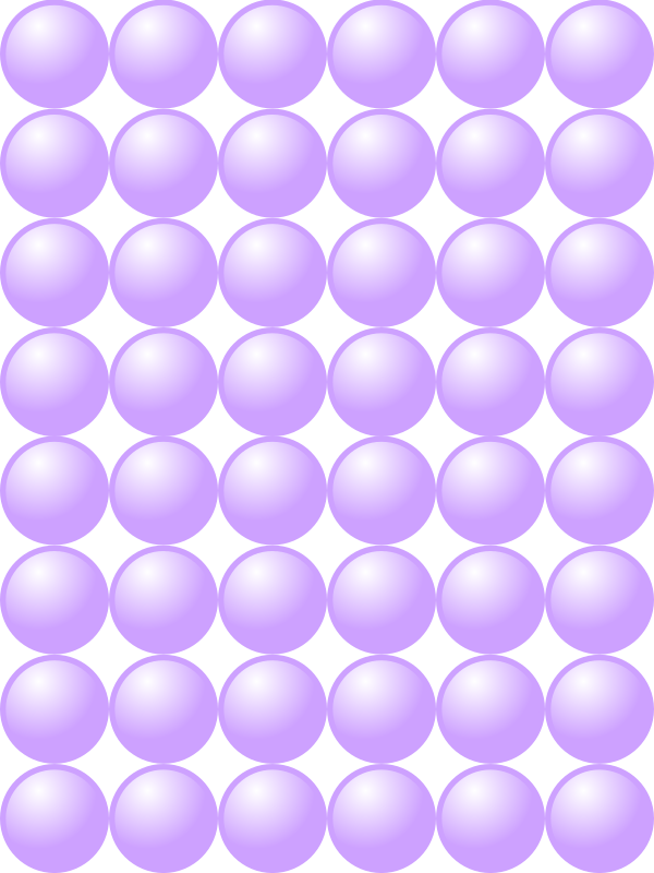 Beads quantitative picture for multiplication 8x6