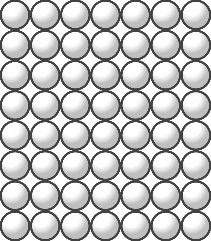 Beads quantitative picture for multiplication 8x7