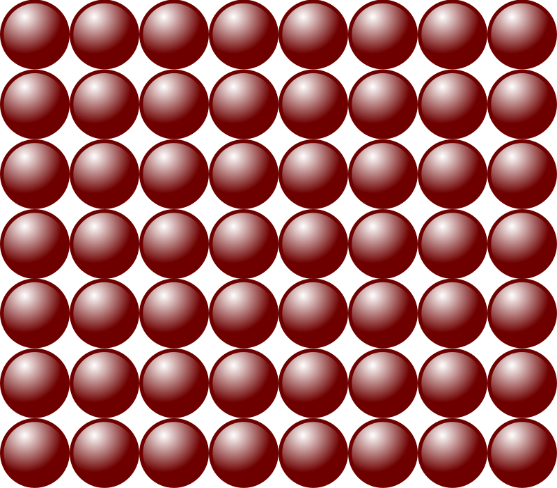 Beads quantitative picture for multiplication 7x8