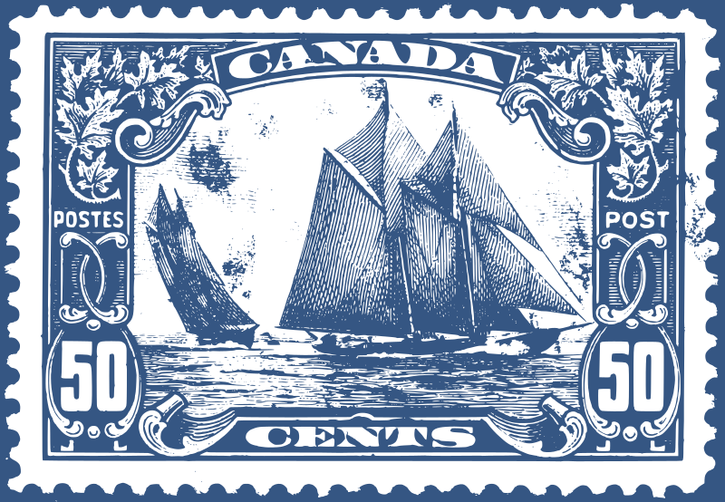 Bluenose canadian stamp