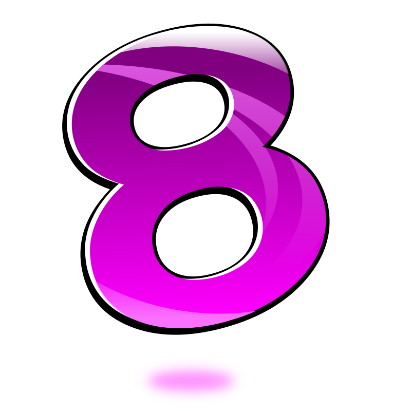 Glossy Number : Eight