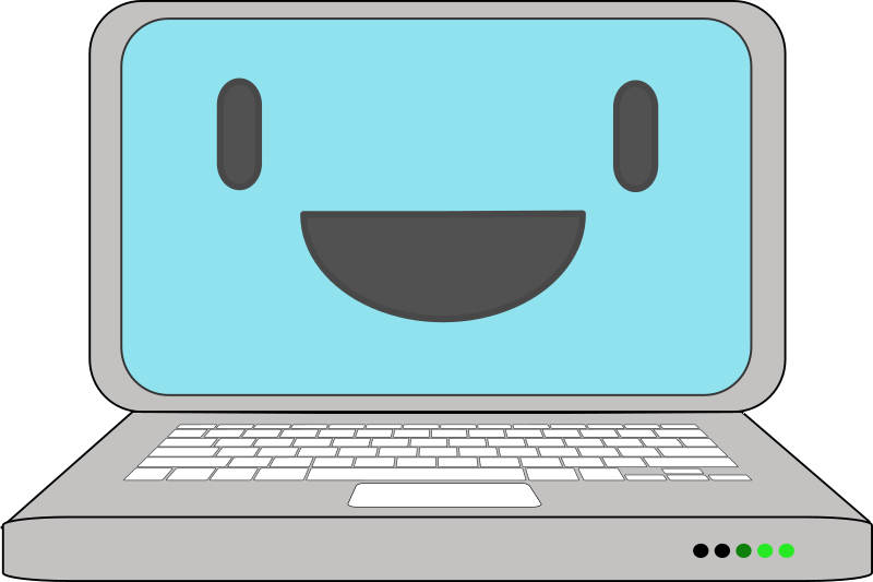 Happy Computer Laptop