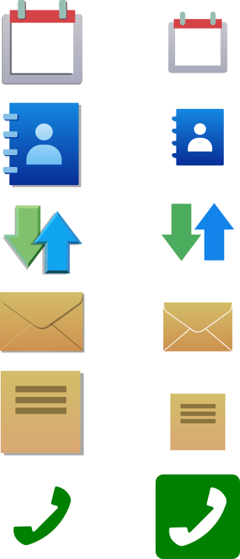 Icons for Android Old Nokia style