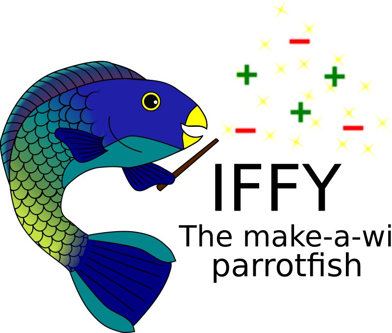 Iffy, the make-a-wish Parrotfish