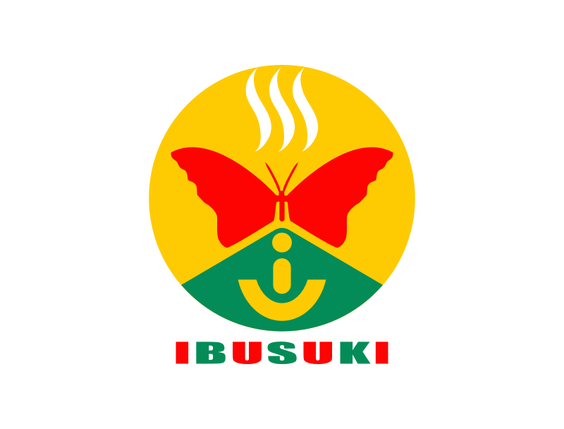 Flag of Ibusuki, Kagoshima