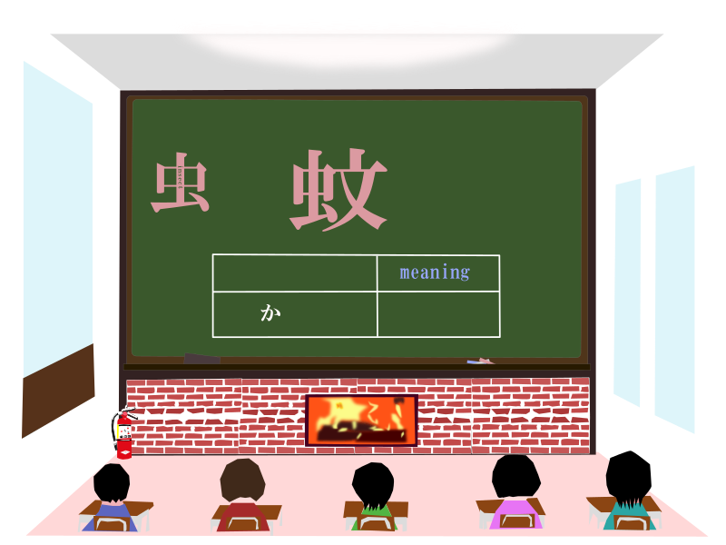 today's kanji-157-ka