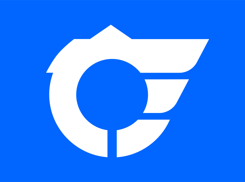 Flag of Takanosu, Akita