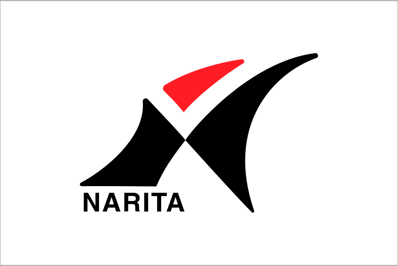 Flag of Narita, Chiba