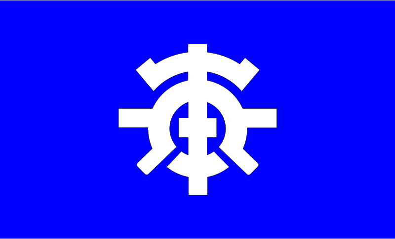 Flag of former Urayasu, Chiba