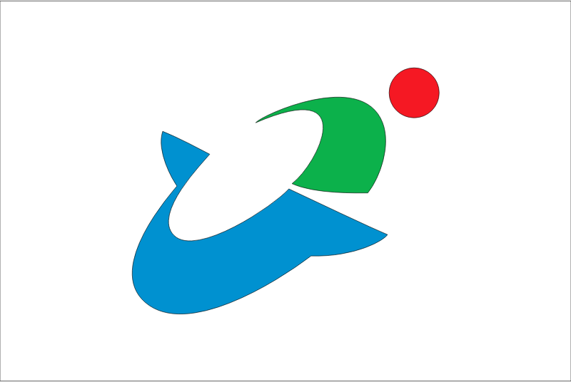 Flag of Yokoshibahikari, Chiba