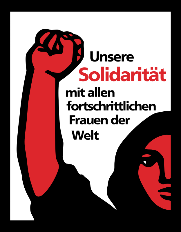 Solidarität mit den fortschrittlichen Frauen der Welt