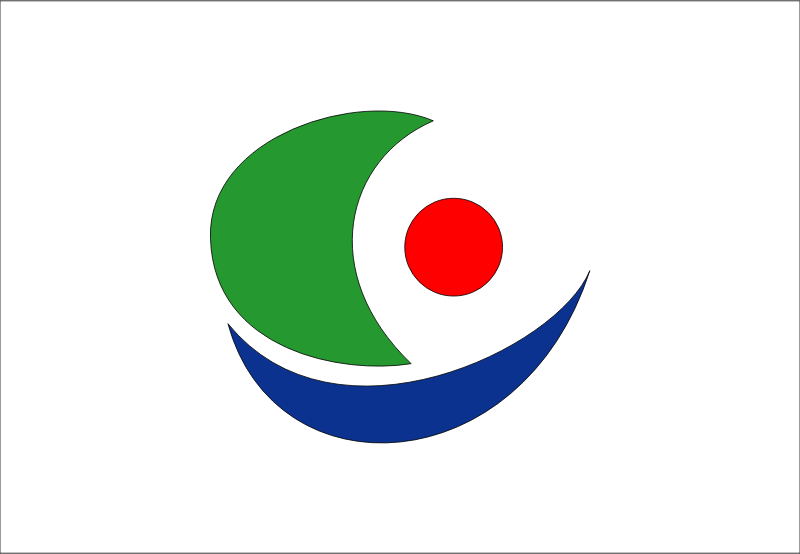 Flag of Kamijima, Ehime