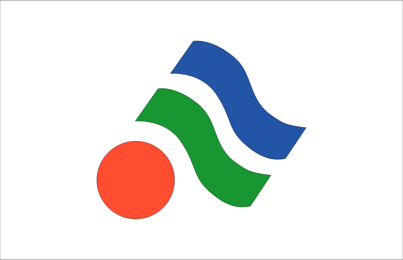 Flag of Yawatahama, Ehime