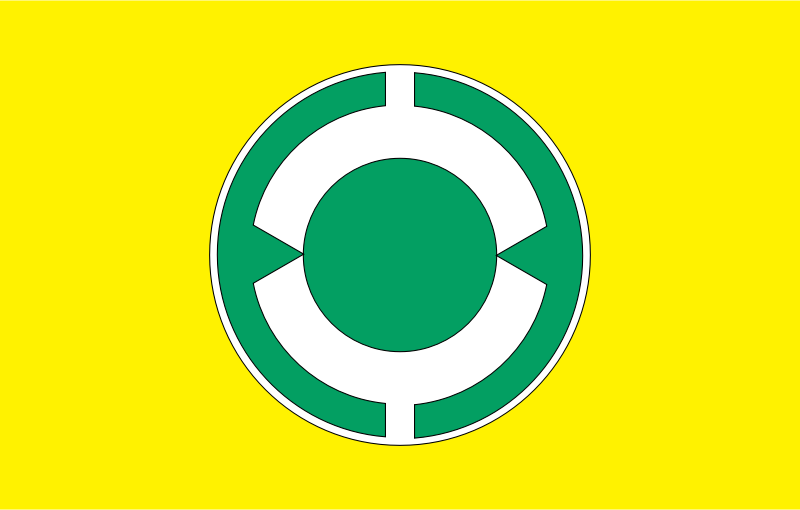 Flag of Toyo, Ehime