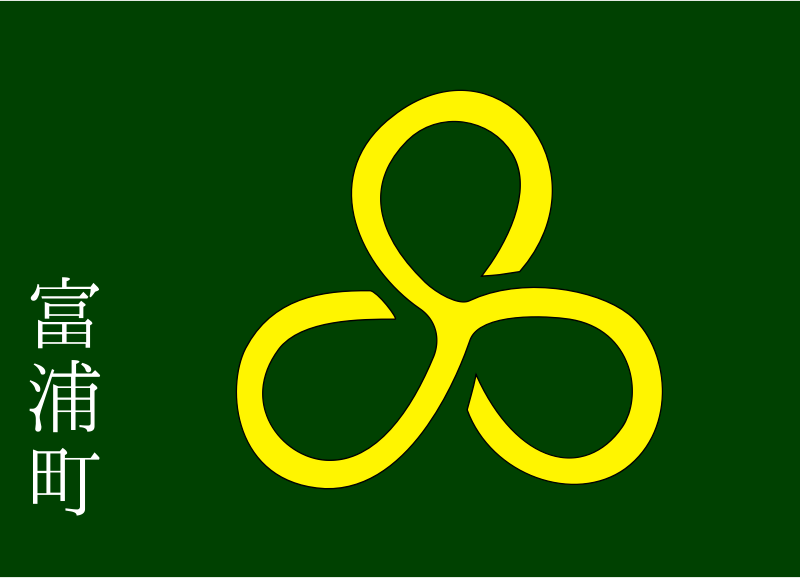 Flag of Tomiura, Chiba