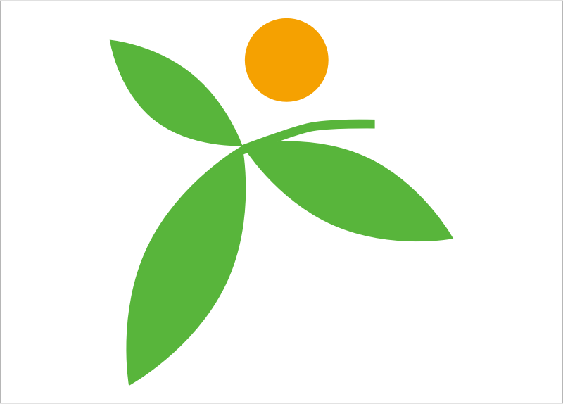 Flag of Miyawaka, Fukuoka