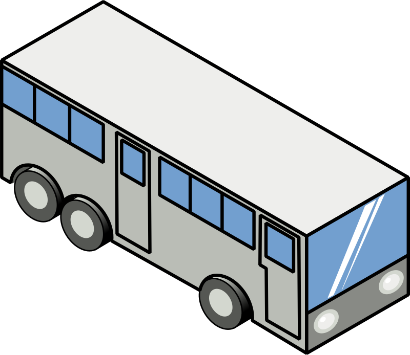 Bus (isometric icon)