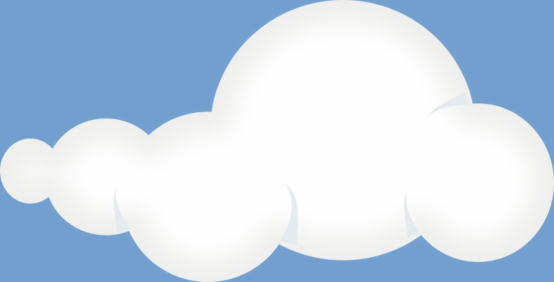 Set of soft clouds 2