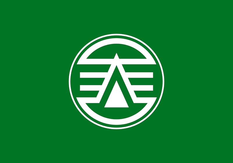 Flag of Kasuga, Fukuoka