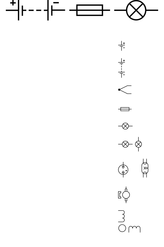 GOST Electronic symbols: Power supplies and misc demands