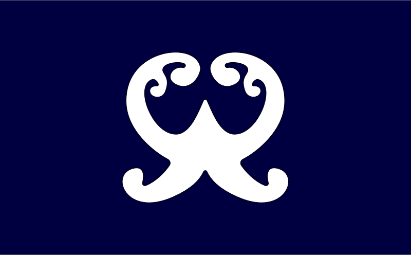 Flag of Oshima, Fukuoka