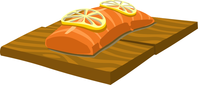 Food Cedar Plank Salmon