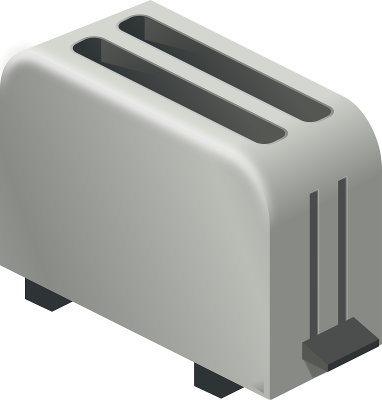 isometric toaster