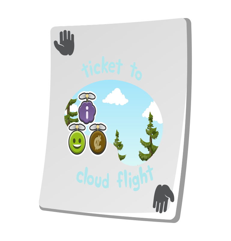 Misc Paradise Ticket Cloud Flight