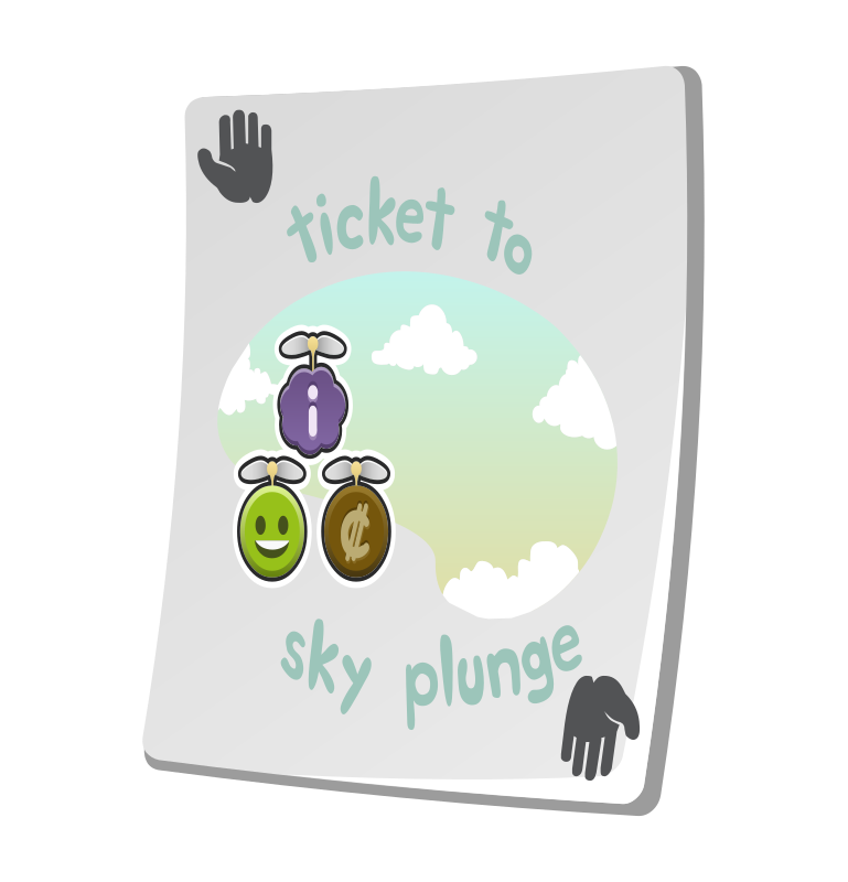 Misc Paradise Ticket Sky Plunge