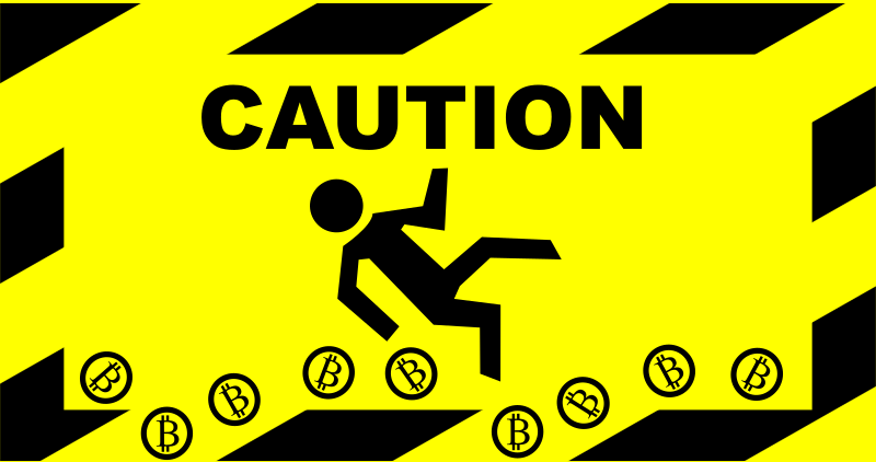 Bitcoin Caution 