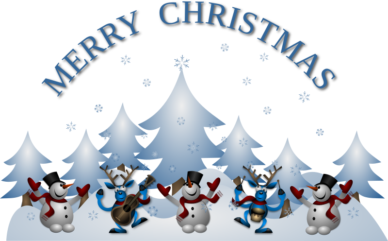 Merry Christmas Card Front