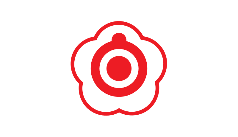 Flag of former Shirakawa, Fukushima