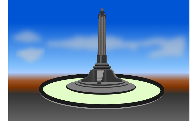 Tugu Muda - Semarang - Central Java - Indonesia - Openclipart