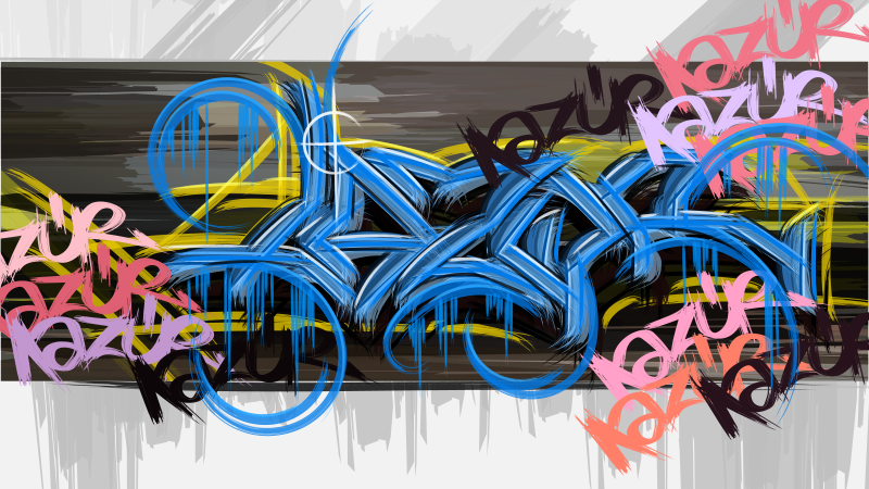 graffiti piece