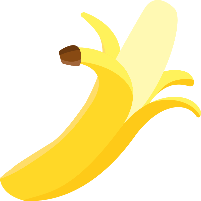 Simple Peeled Banana